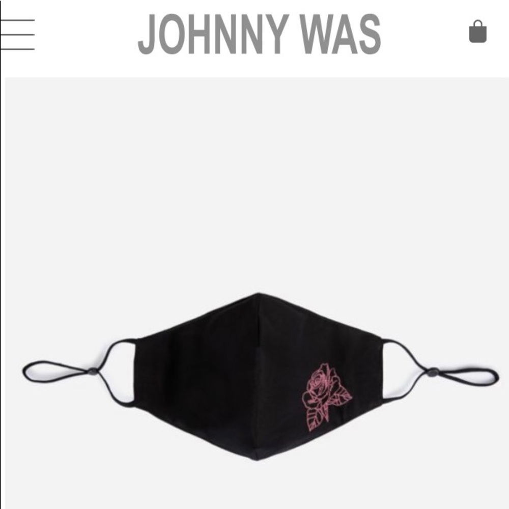 Johnny Was Embroidered Mask